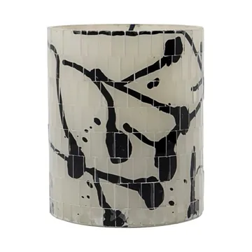 Suporte de vela Vana Ø10,5 cm - Preto - House Doctor