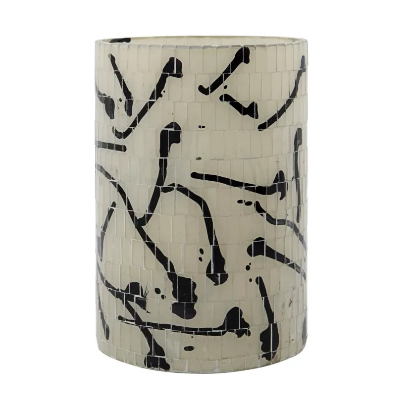 Suporte de vela Vana Ø13 cm, Preto House Doctor