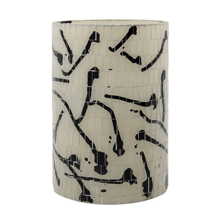 Suporte de vela Vana Ø13 cm - Preto - House Doctor