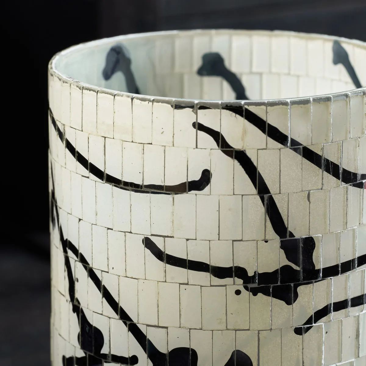 Suporte de vela Vana Ø13 cm, Preto House Doctor