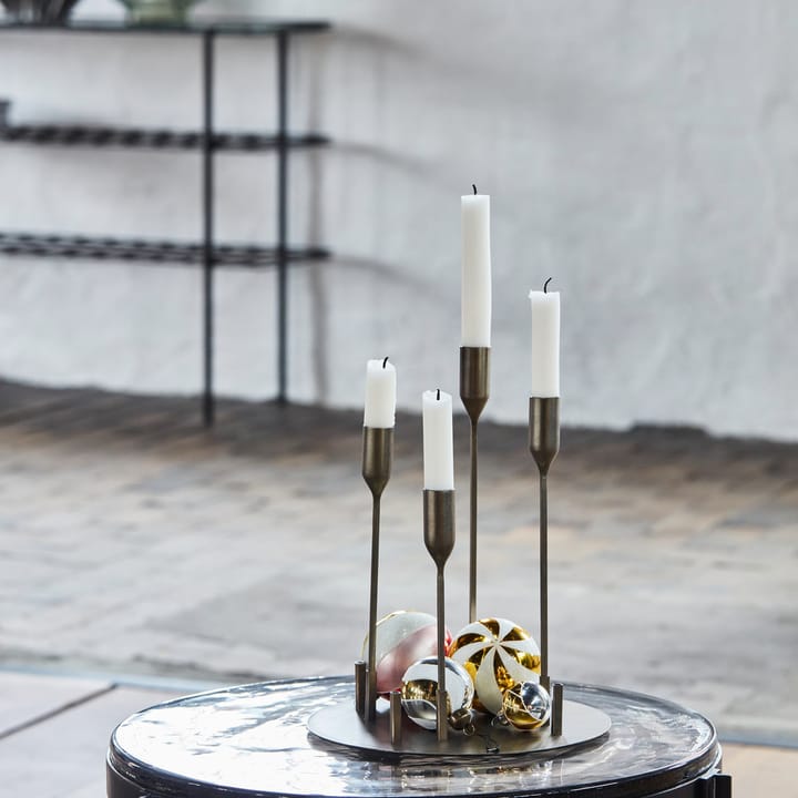 Suporte de velas Advent Ø25 cm, Champagne House Doctor