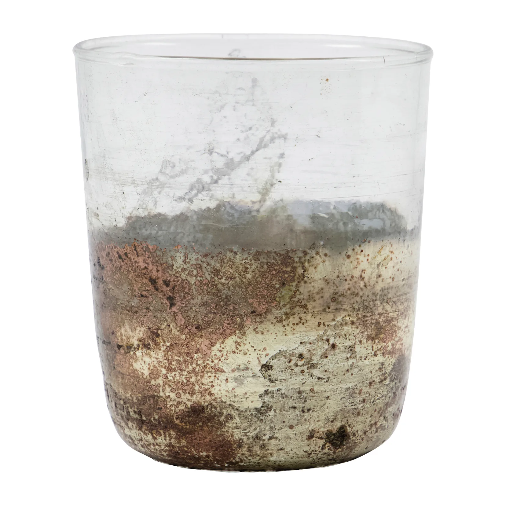 Suporte de velas Gem Ø9 cm, Clear-grey House Doctor