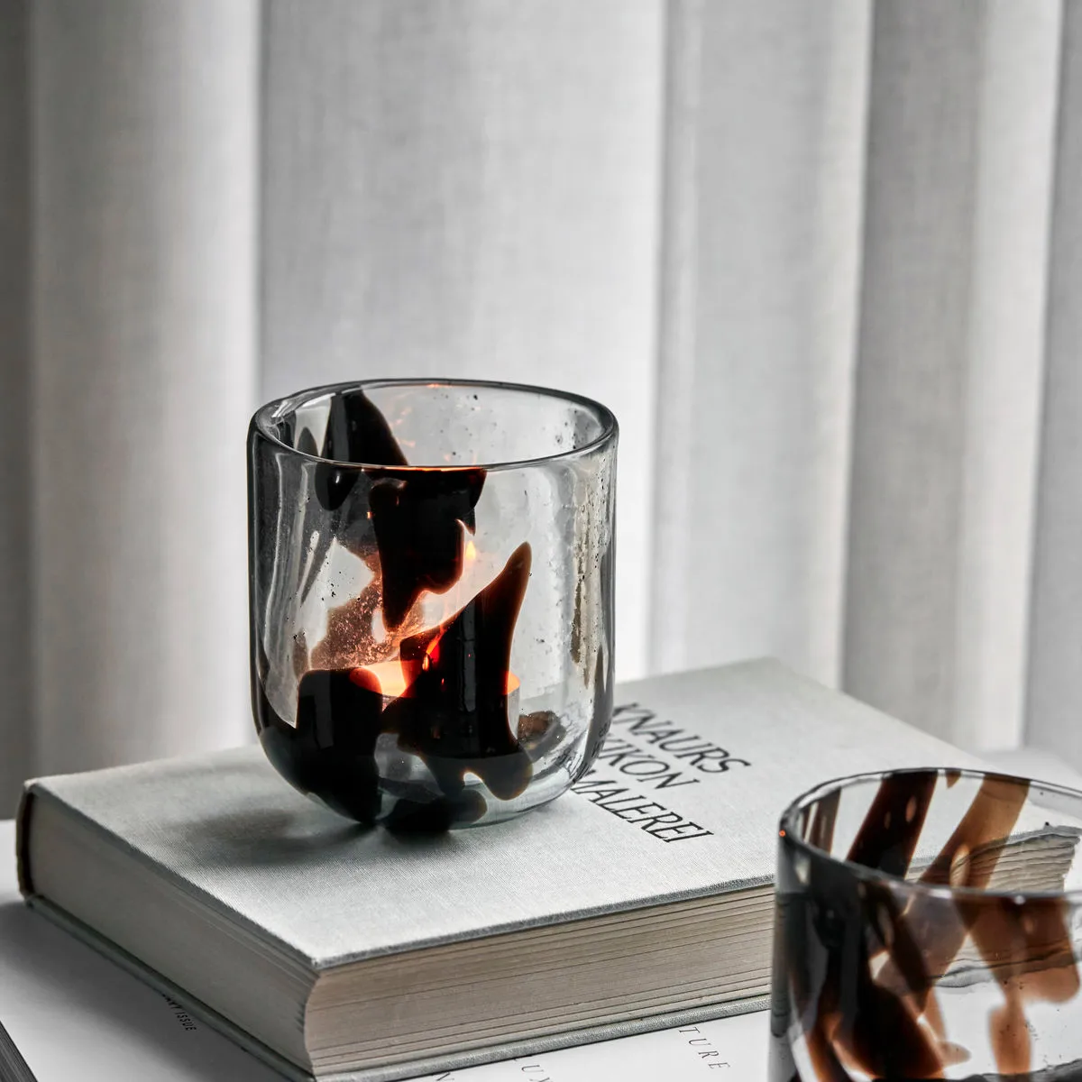 Suporte para velas Home Ø9 cm, Marrom escuro House Doctor