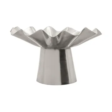 Taça decorativa Flood - Acabamento prateado, Ø22x14 cm - House Doctor