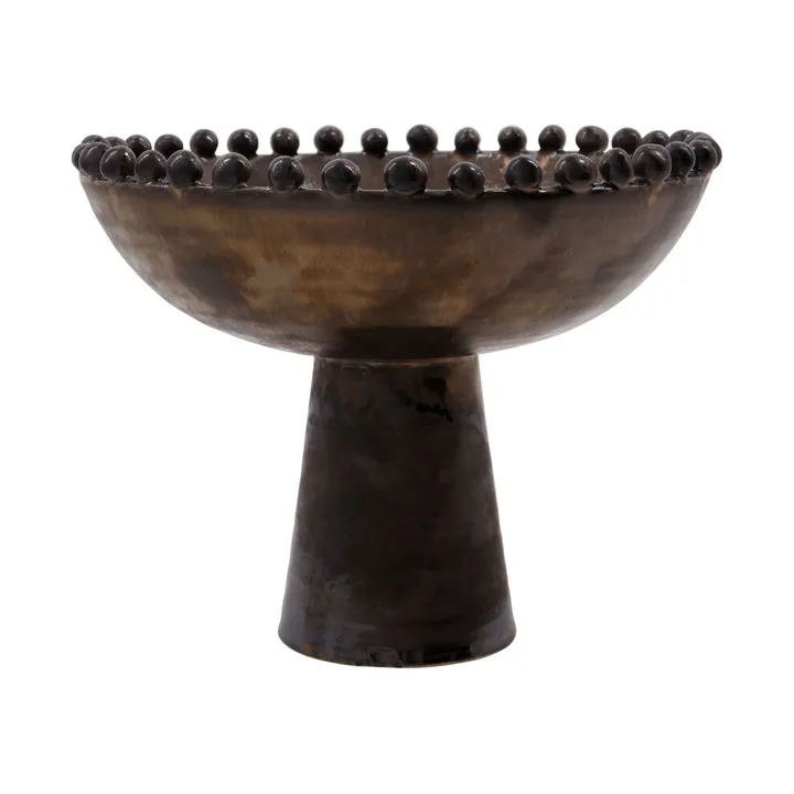 Taça decorativa Mio - Preto, Ø24x19,5 cm - House Doctor
