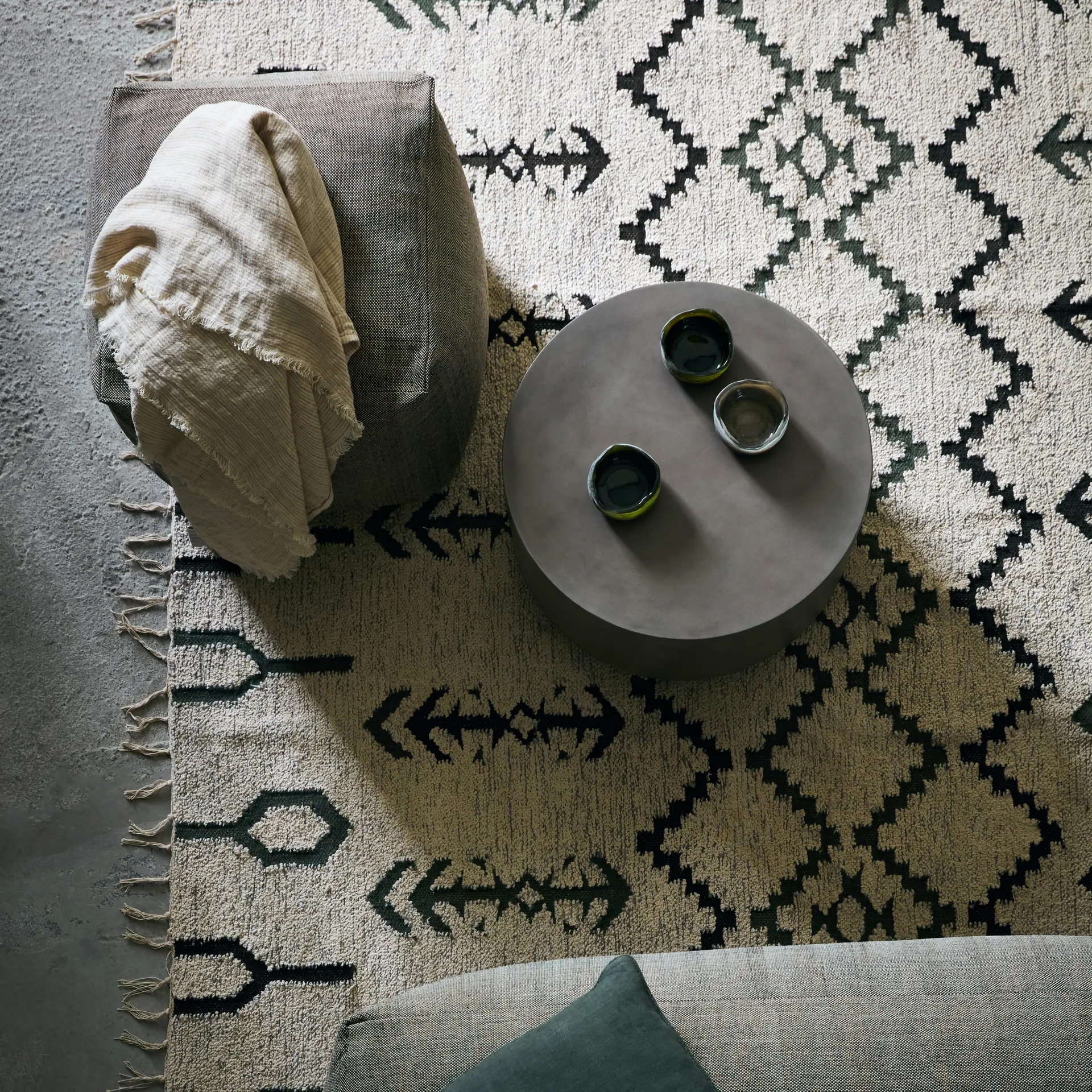 Tapete Arte 160x230 cm, Off-white House Doctor