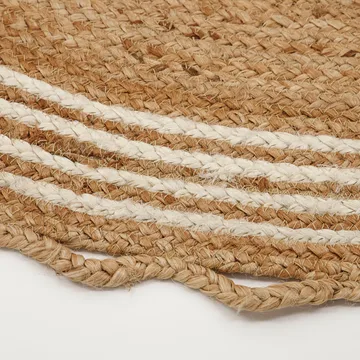 Tapete árvore de natal Nord Ø120 cm - juta-branco - House Doctor