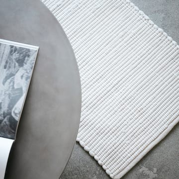 Tapete Chindi 60x90 cm - branco - House Doctor