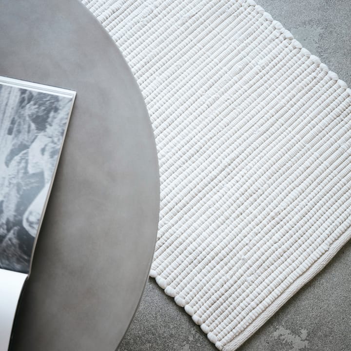 Tapete Chindi 60x90 cm, branco House Doctor