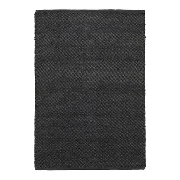 Tapete Hempi 85x130 cm - Preto - House Doctor