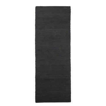 Tapete Hempi 90x300 cm - Preto - House Doctor