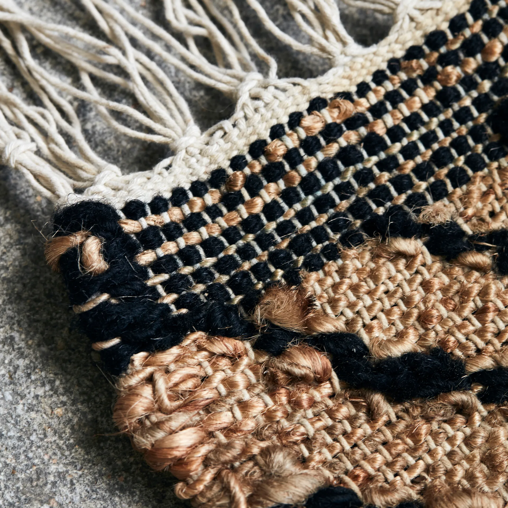 Tapete Ranjar 250x250 cm, Marrom House Doctor