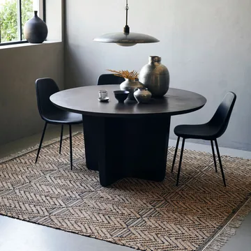 Tapete Ranjar 250x250 cm - Marrom - House Doctor