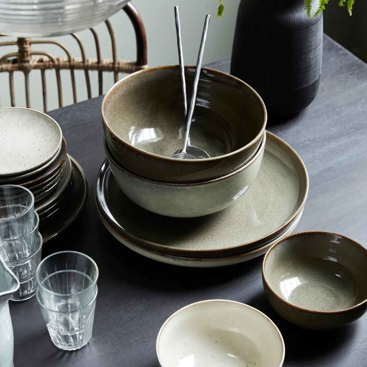 Tigela Lake Ø22 cm, Verde House Doctor