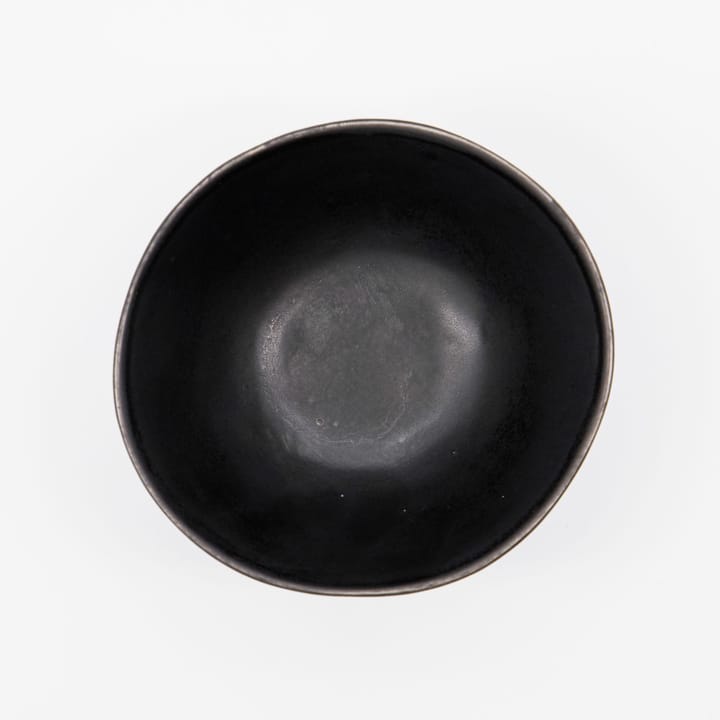 Tigela Line Ø12 cm, Preto-castanho House Doctor