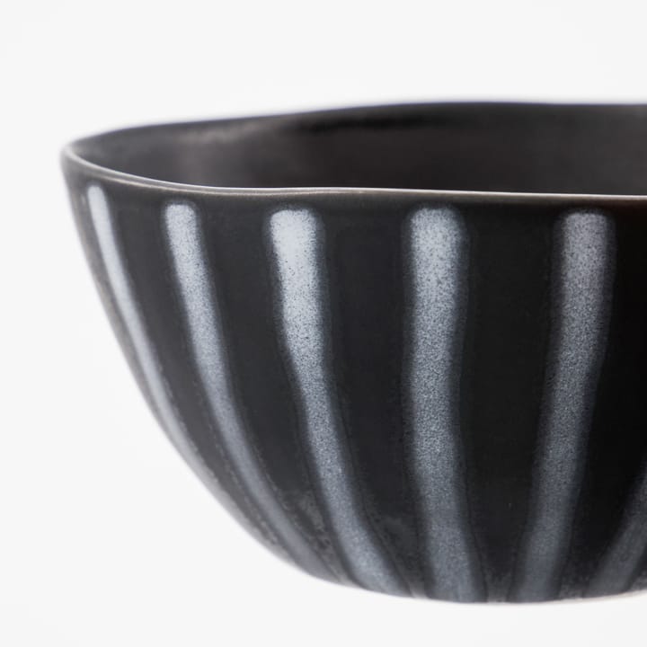 Tigela Line Ø12 cm, Preto-castanho House Doctor