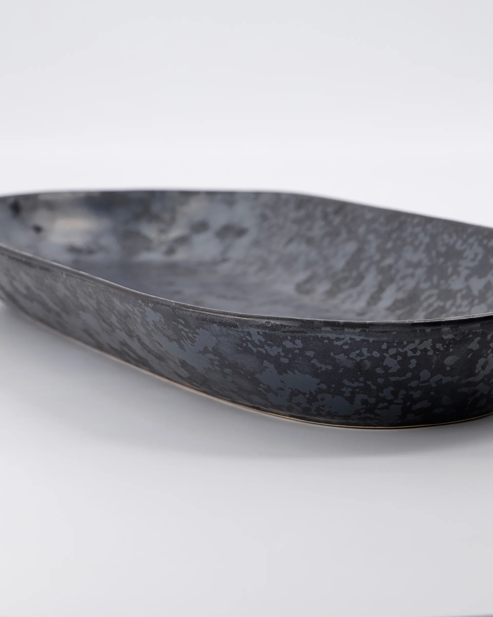 Travessa Pion 19x38 cm, Preto-castanho House Doctor