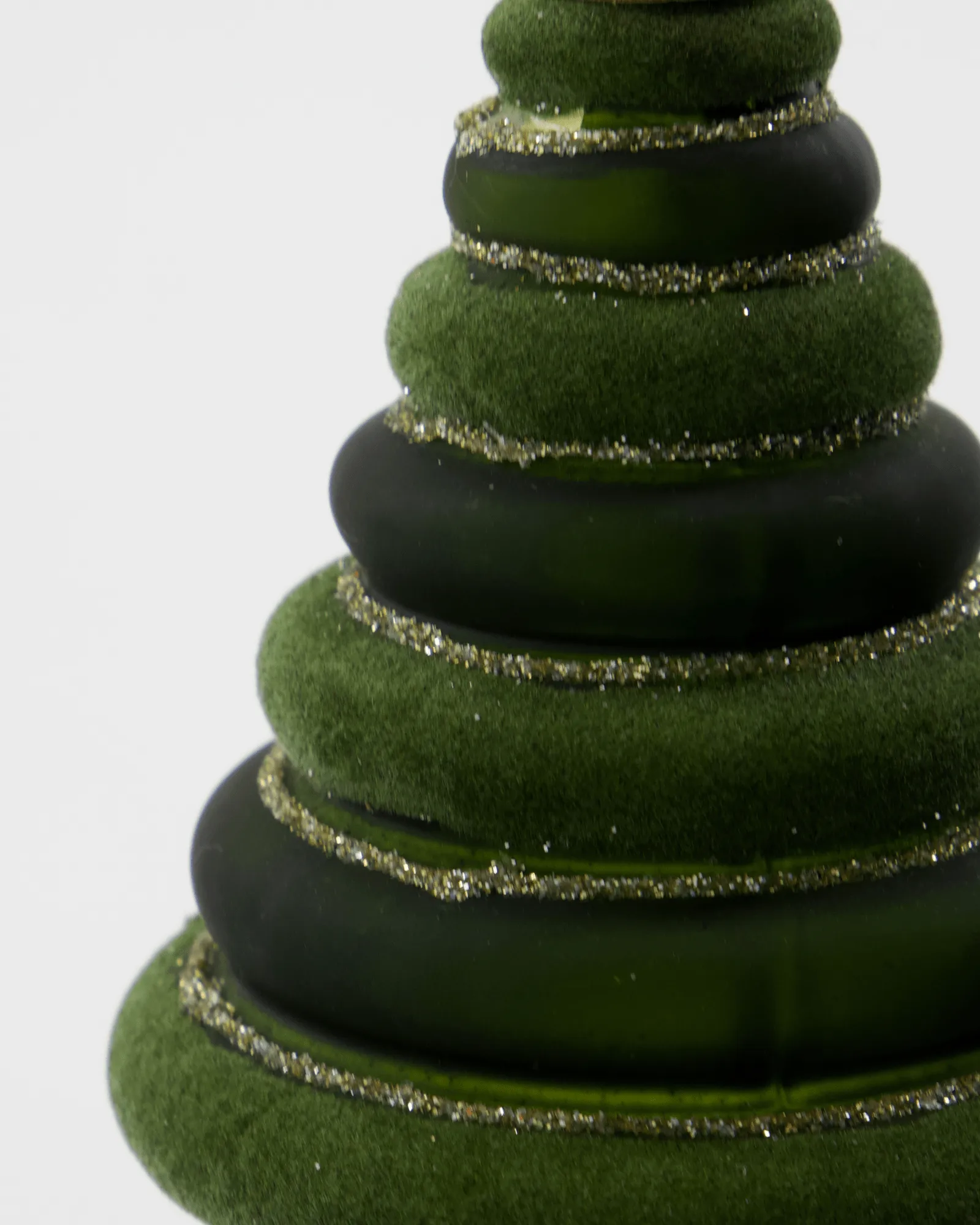 Tree ornamento de Natal 2 peças, Verde House Doctor