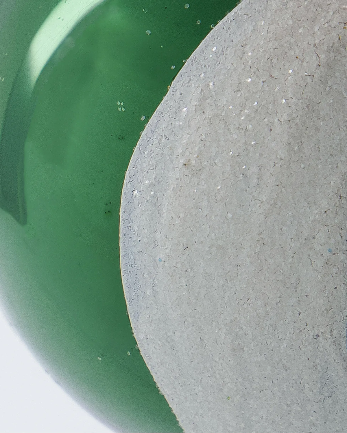 Twister bola de Natal Ø6 cm 4 un., Verde-branco House Doctor