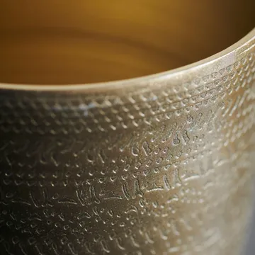 Vaso de flores Chappra Ø9,5 cm - latão antigo - House Doctor