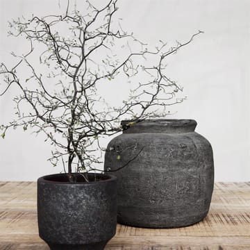 Vaso de flores earthenware Rustik - 18 cm - House Doctor