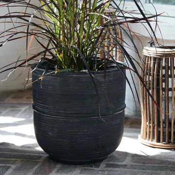 Vaso de flores Ground 28 cm - Concrete - House Doctor