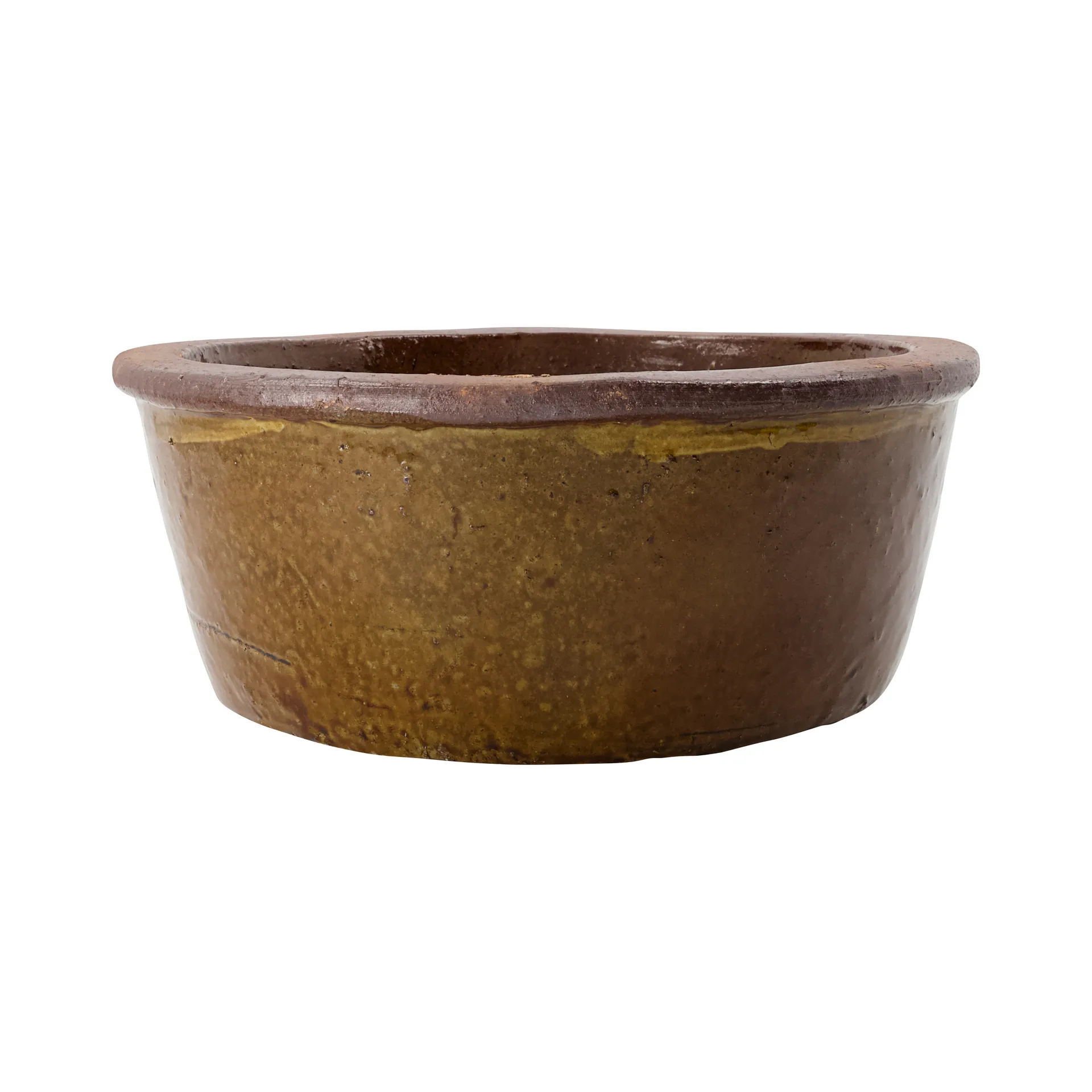 Vaso de flores Whai Ø26 cm, amarelo mustarda House Doctor