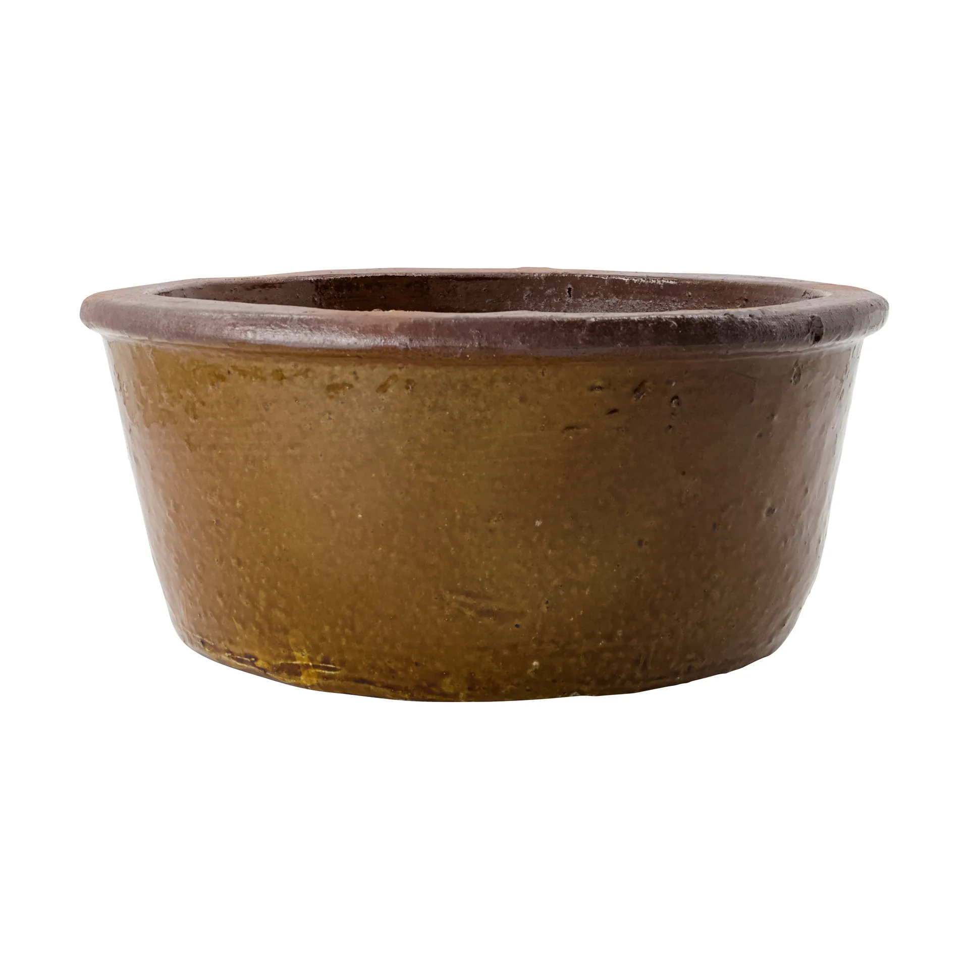 Vaso de flores Whai Ø30 cm, amarelo mustarda House Doctor