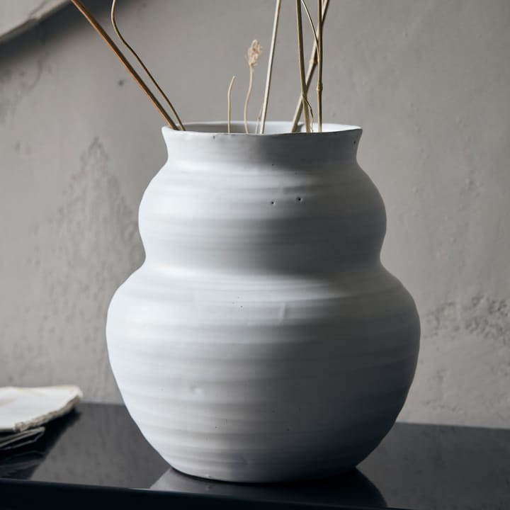 Vaso Juno 19 cm, branco House Doctor