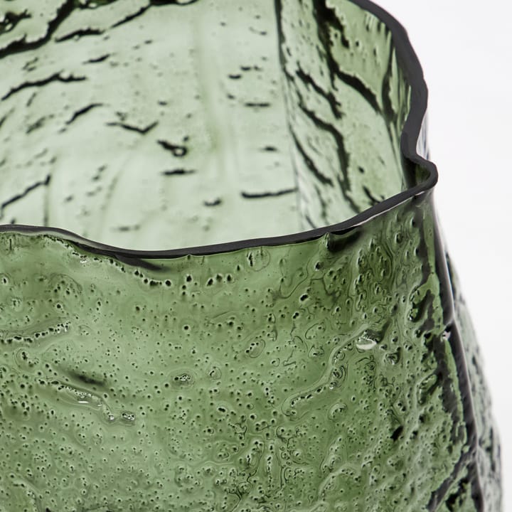 Vaso Moun 22 cm, Verde escuro House Doctor