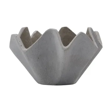 Vaso suporte para vela tealight - Cinza - House Doctor