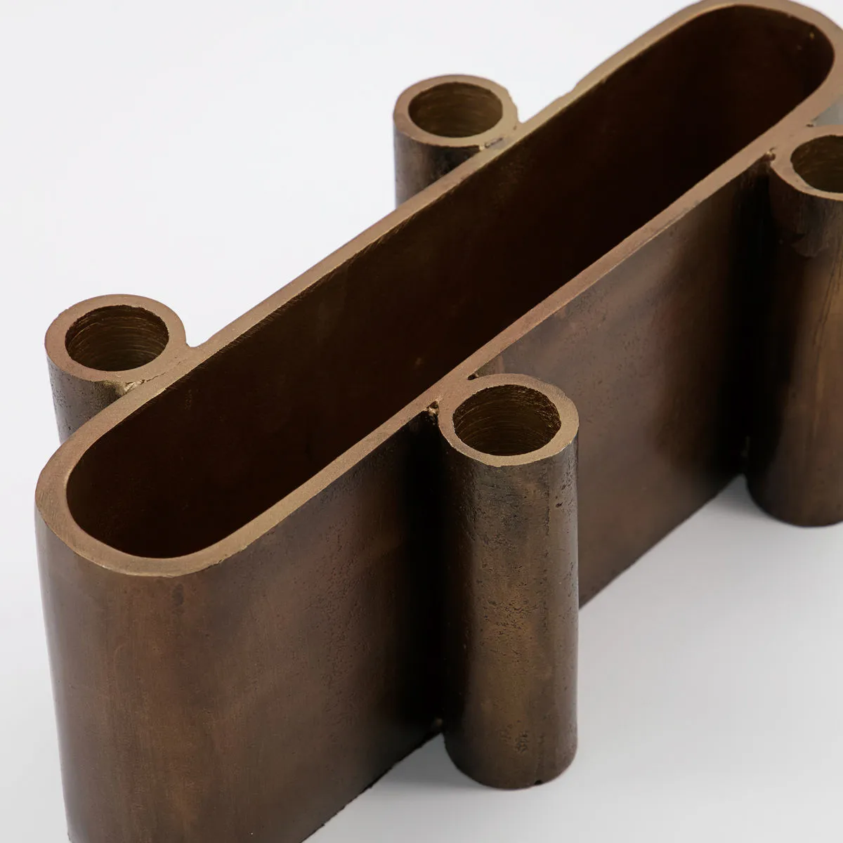 Vela do advento Four oval, Latão antigo House Doctor