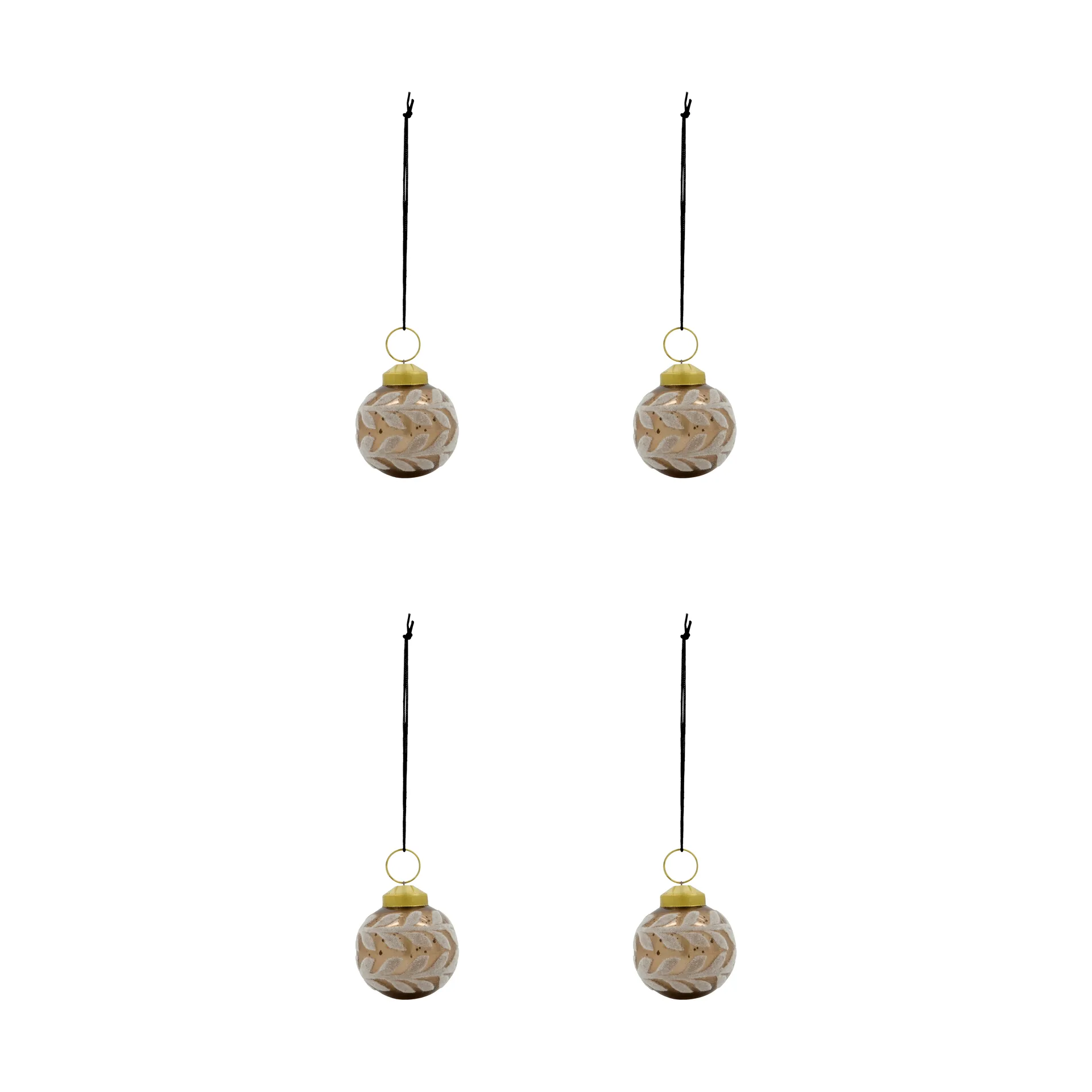 Vellu bola de Natal 4-pack, Areia House Doctor