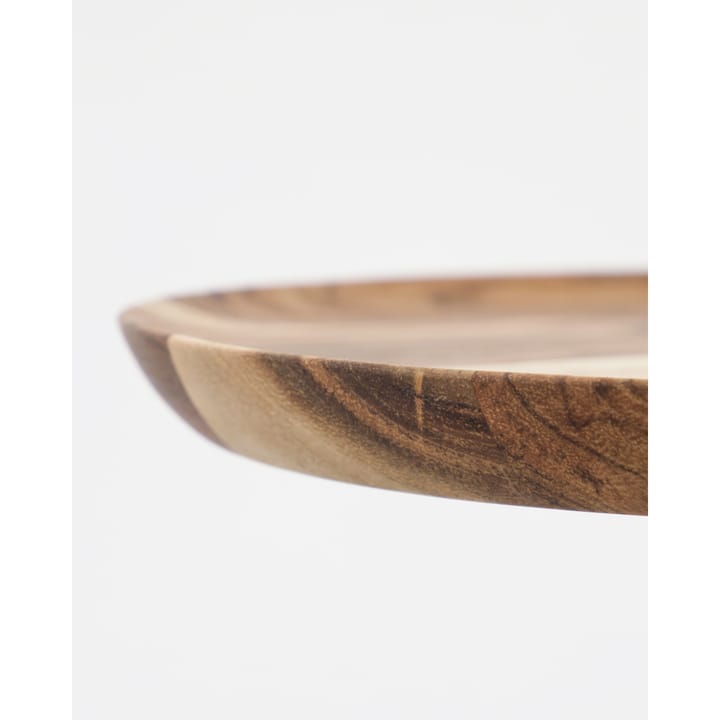 Wood bandeja Ø25 cm 2 unidades, Natural House Doctor