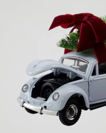 Xmas car decoração de Natal - Azul-claro - House Doctor