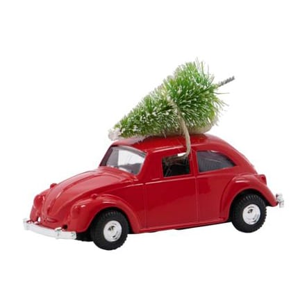 Xmas car MINI decoração de Natal - Vermelho - House Doctor