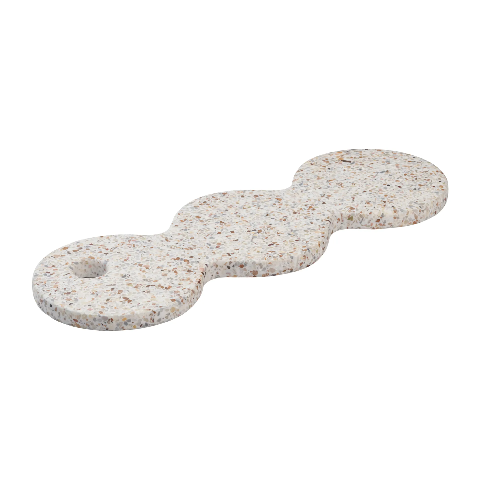 Bandeja Humdakin Terrazzo 40 cm, Vermelho/bege Humdakin