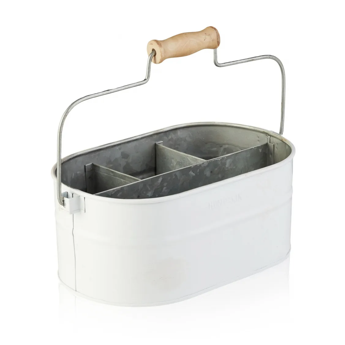 Cesto de arrumação Humdakin System 30x19 cm, Branco Humdakin