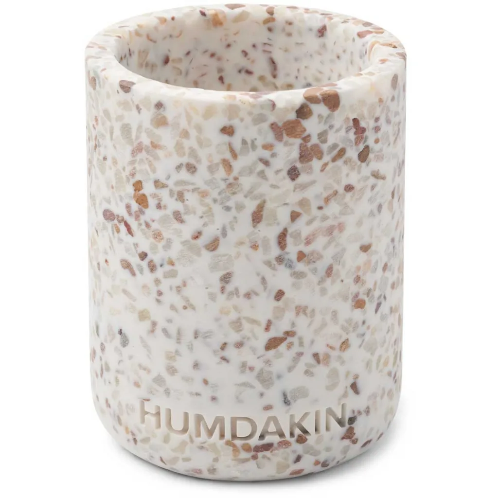 Copo para escovas de dentes Humdakin Terrazzo 10 cm, White-brown Humdakin