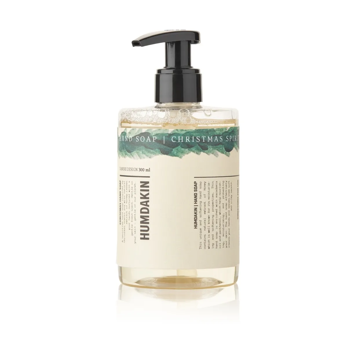Humdakin Christmas Spirit 2023 sabonete líquido para as mãos 300 ml, Especiarias Honey & christmas Humdakin