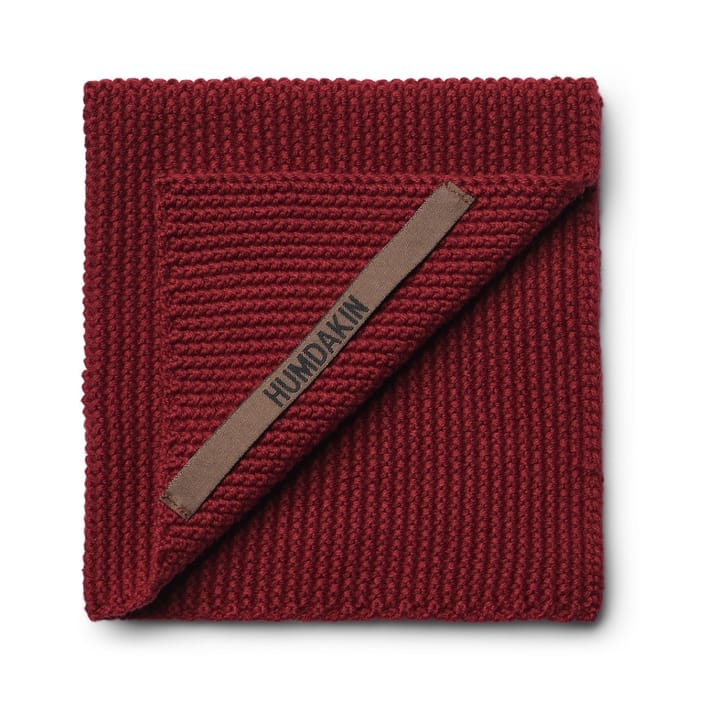 Pano de louça Humdakin Knitted 28x28 cm - Maroon - Humdakin