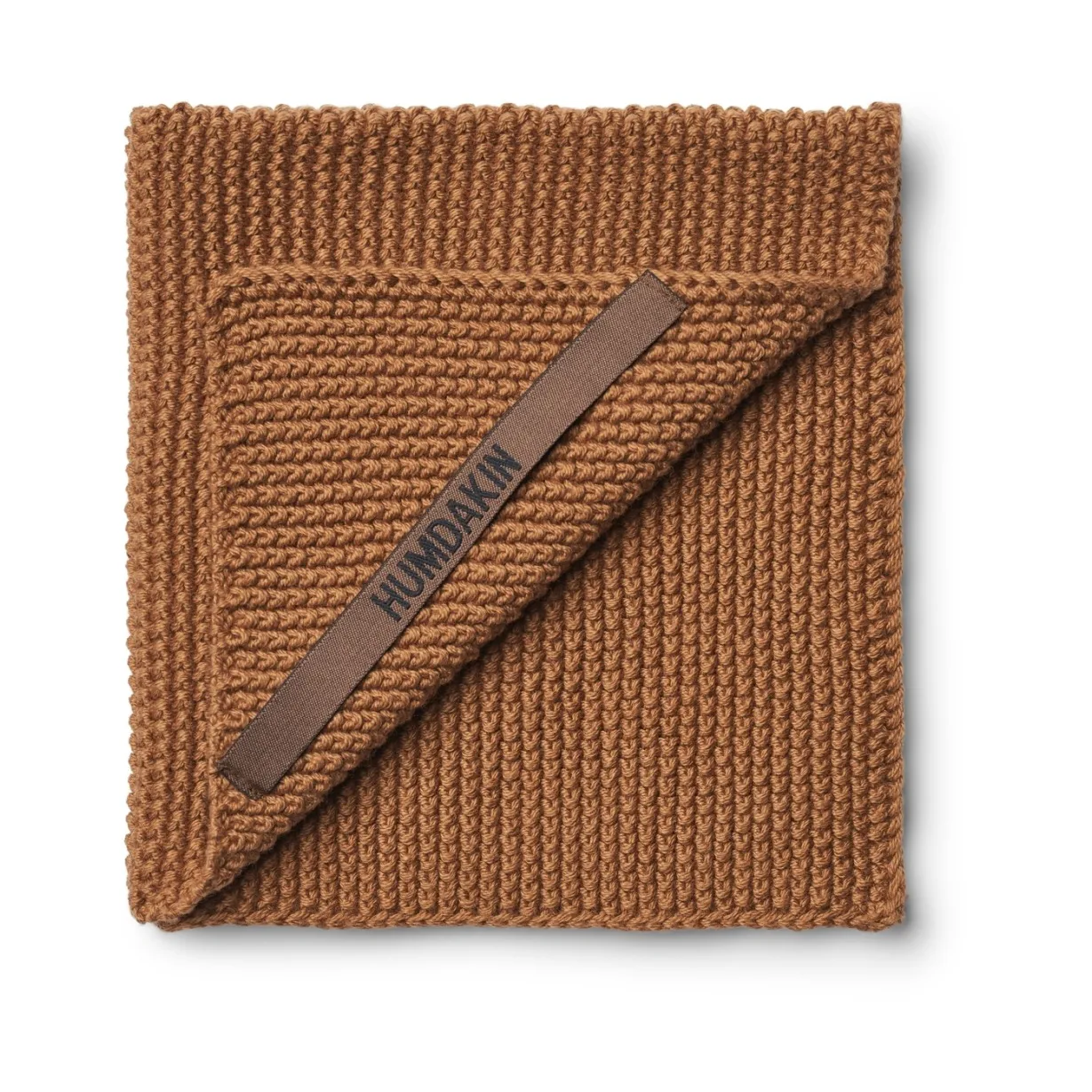Pano de louça Humdakin Knitted 28x28 cm, Tabaco Humdakin
