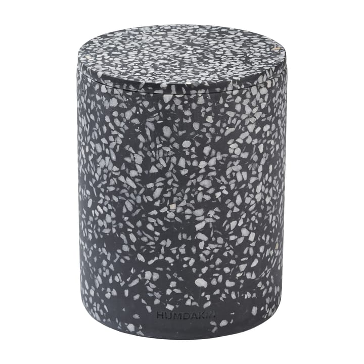 Vaso com tampa Humdakin Terrazzo Ø13 cm  - Preto - Humdakin