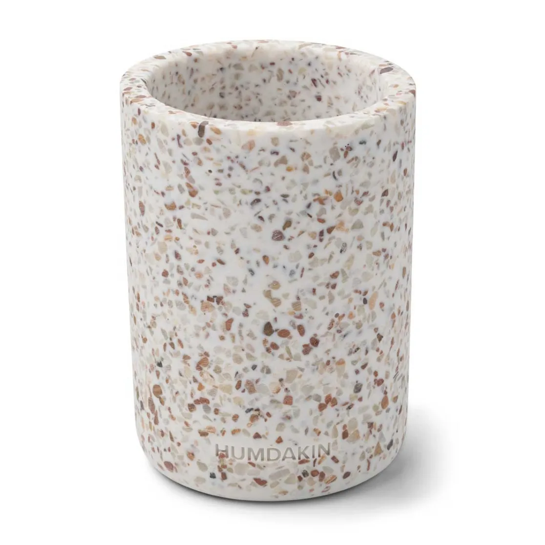 Vaso Humdakin Terrazzo Ø10 cm, White-brown Humdakin