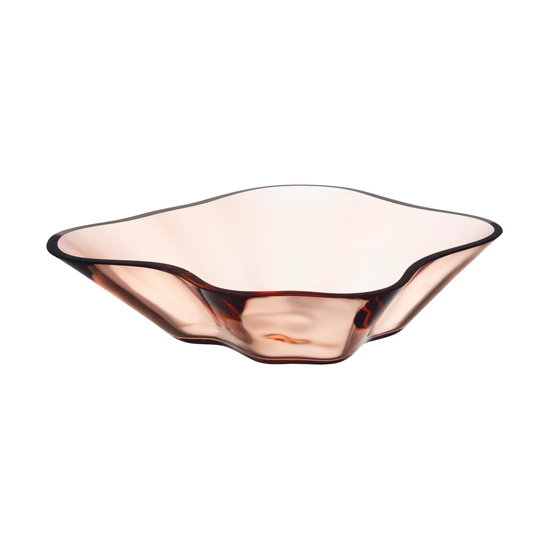 Aalto blomma tigela 279x75 mm, Rio castanho Iittala