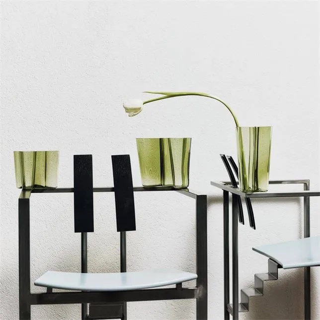 Aalto vaso, Areia finlandesa, 120 mm Iittala
