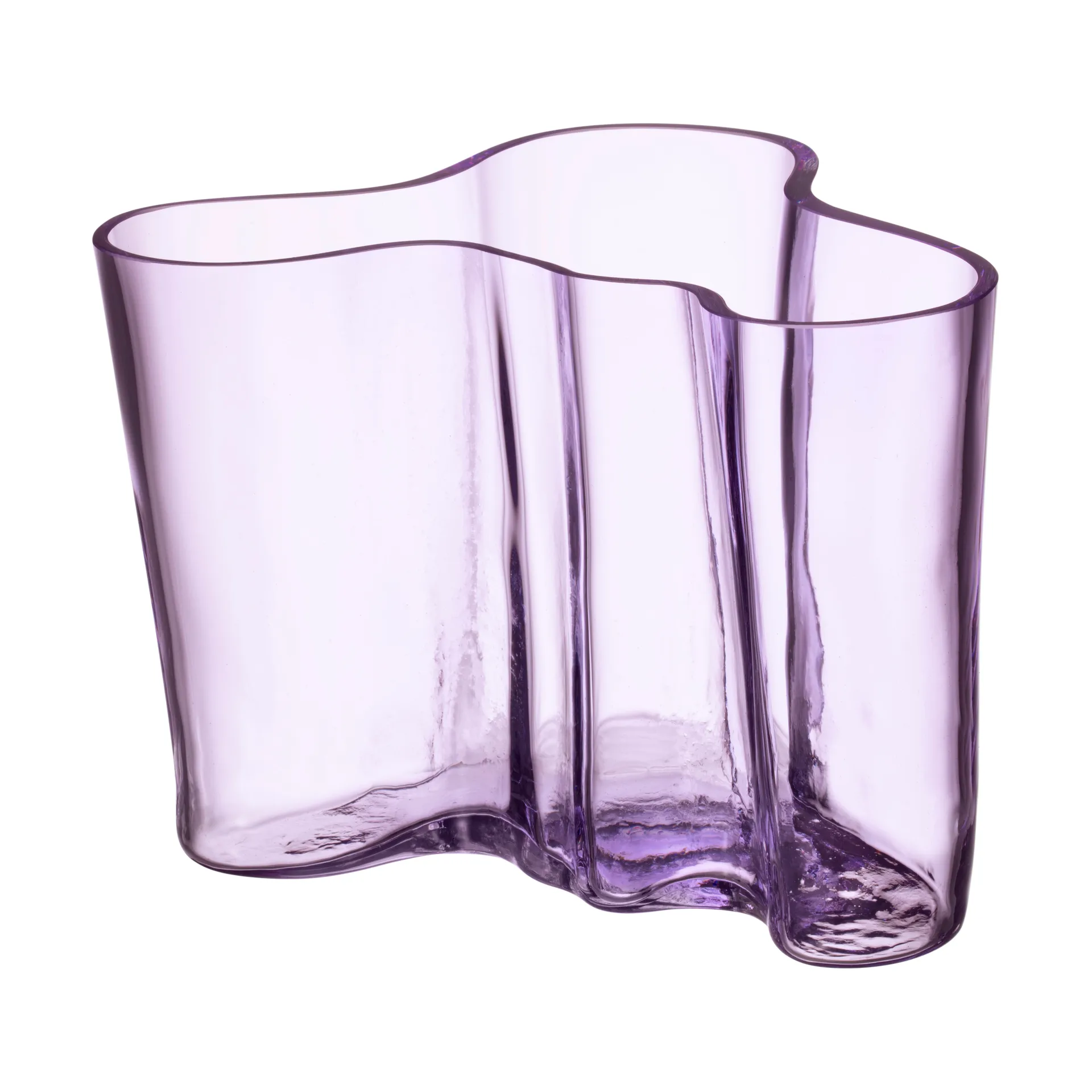 Alvar Aalto vaso 140 mm, Lilás claro Iittala