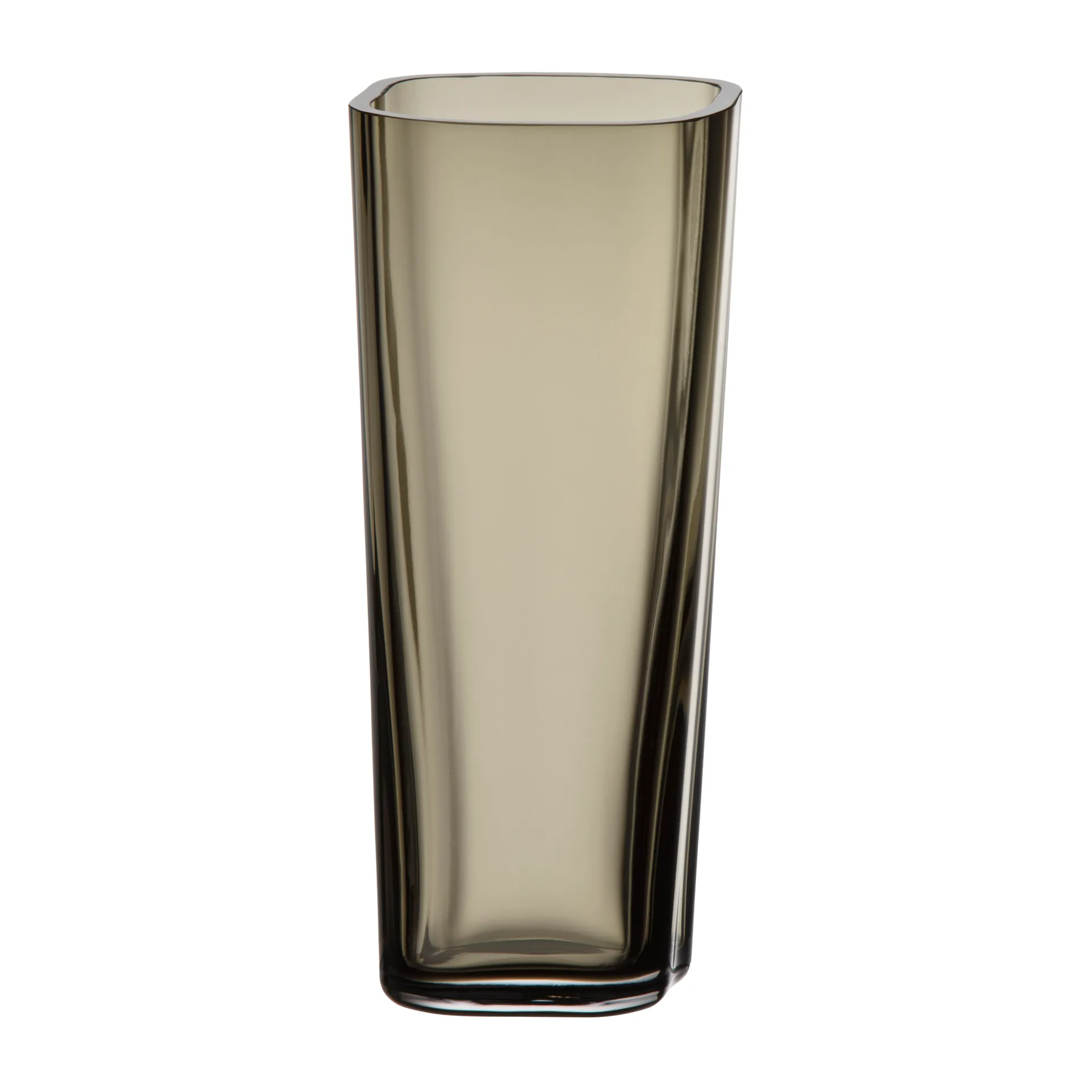 Alvar Aalto vaso cinza fumaça, 180 mm Iittala