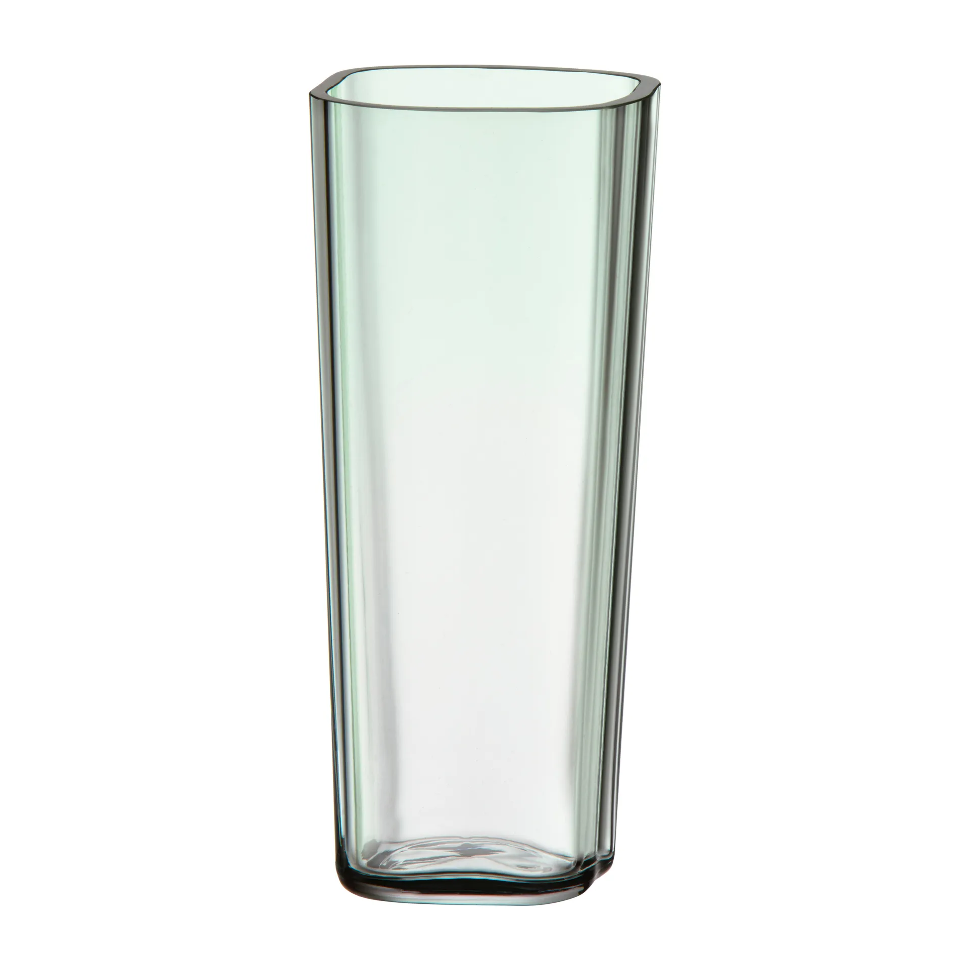 Alvar Aalto vaso verde claro 1937, 180 mm Iittala