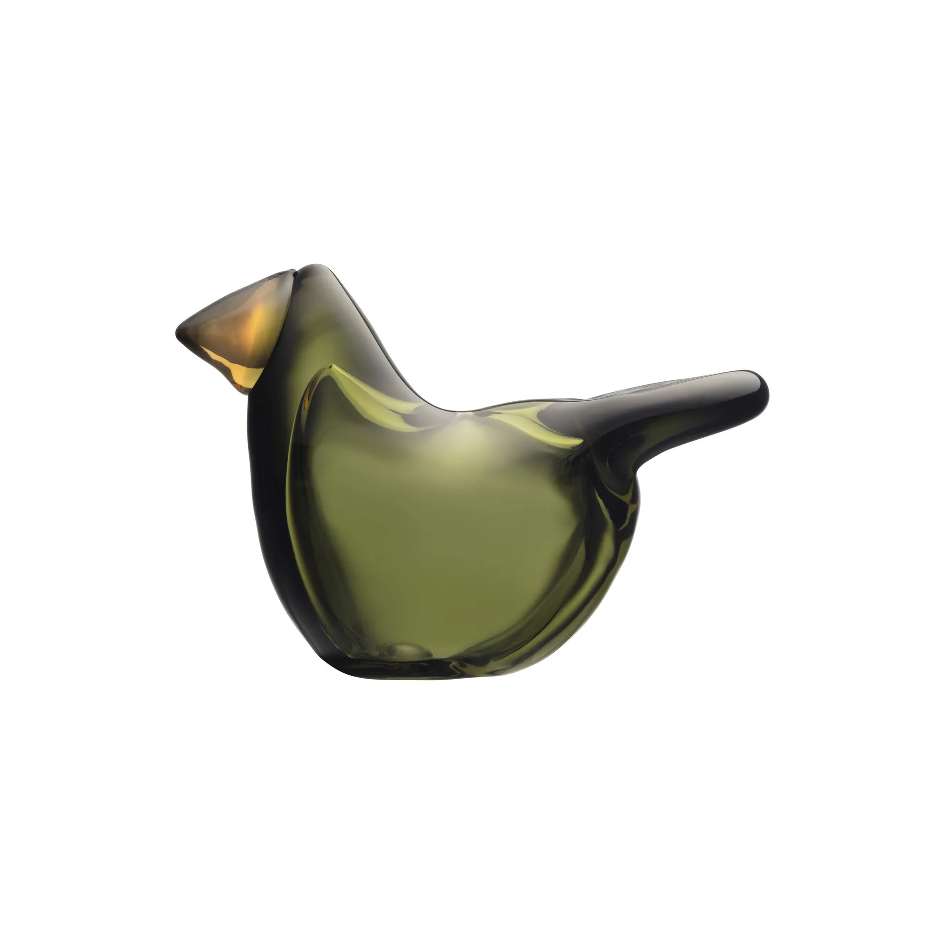 Birds by Toikka Robin, verde musgo-cobre Iittala